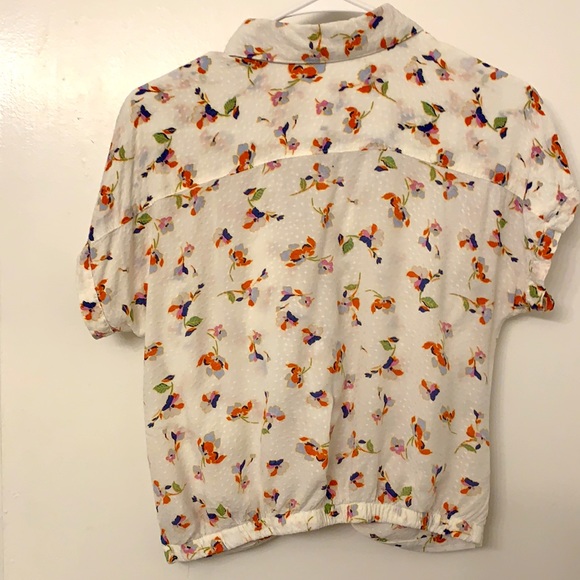 Copper key | Rayon Floral Blouse - Picture 7 of 11